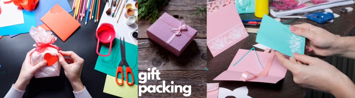 Gift packing -Professional gift wrapping